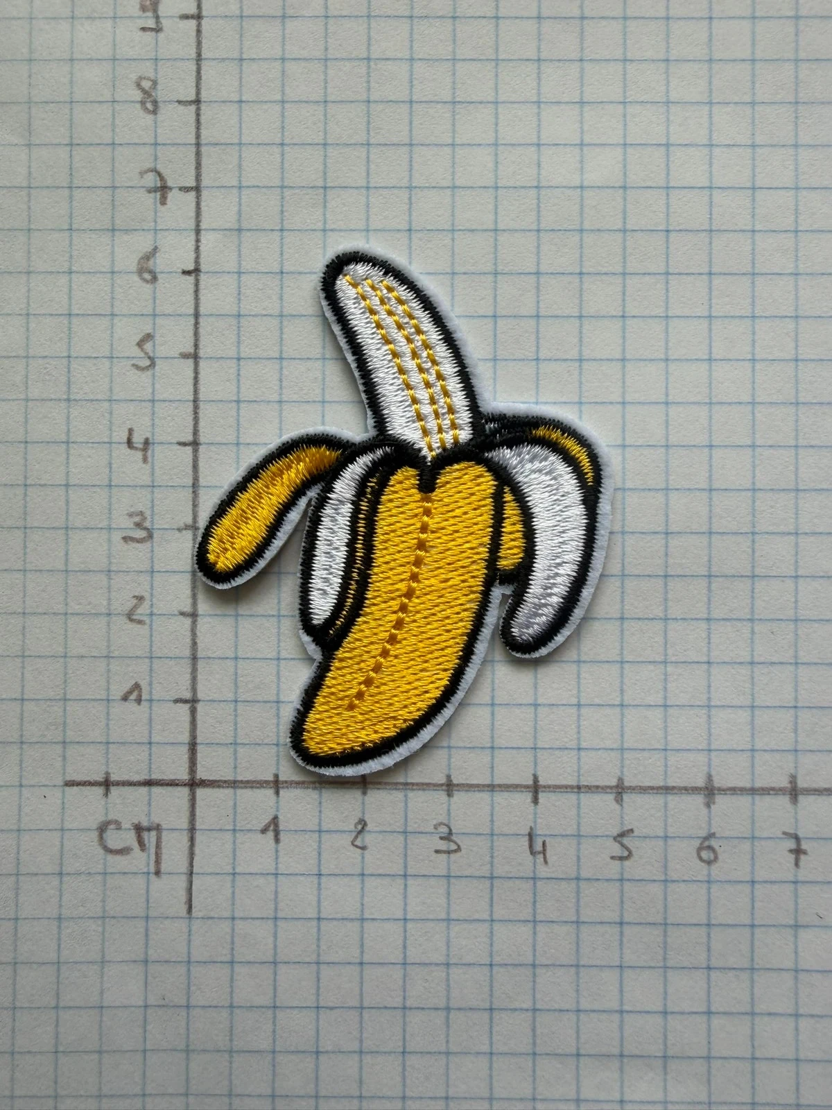 Thermocollant patch écusson banane – photo 4